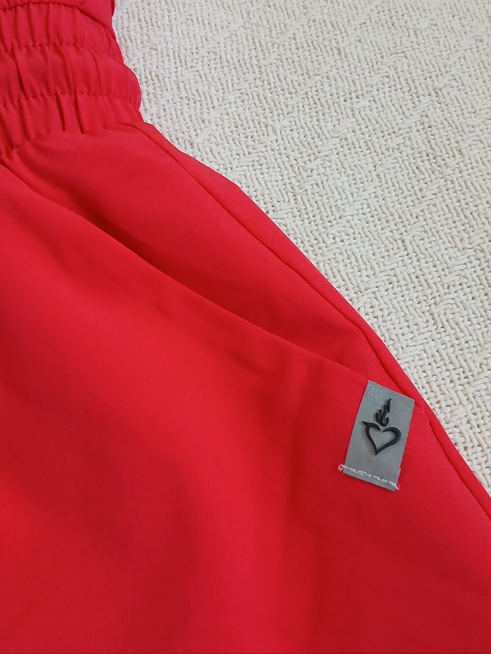 torrid ♡ mini 2fer active dress stretch woven with active shorts - Picture 6 of 9